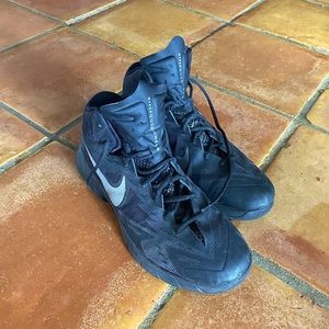 Nike Men Lunarlon Hyperquickness Basketball Shoes Black